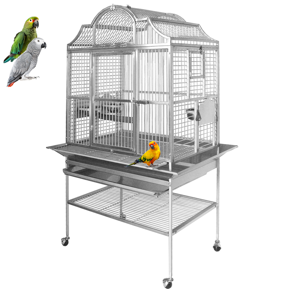 Klec se velmi snadno čistí, je určena pro vnitřní i venkovní použití