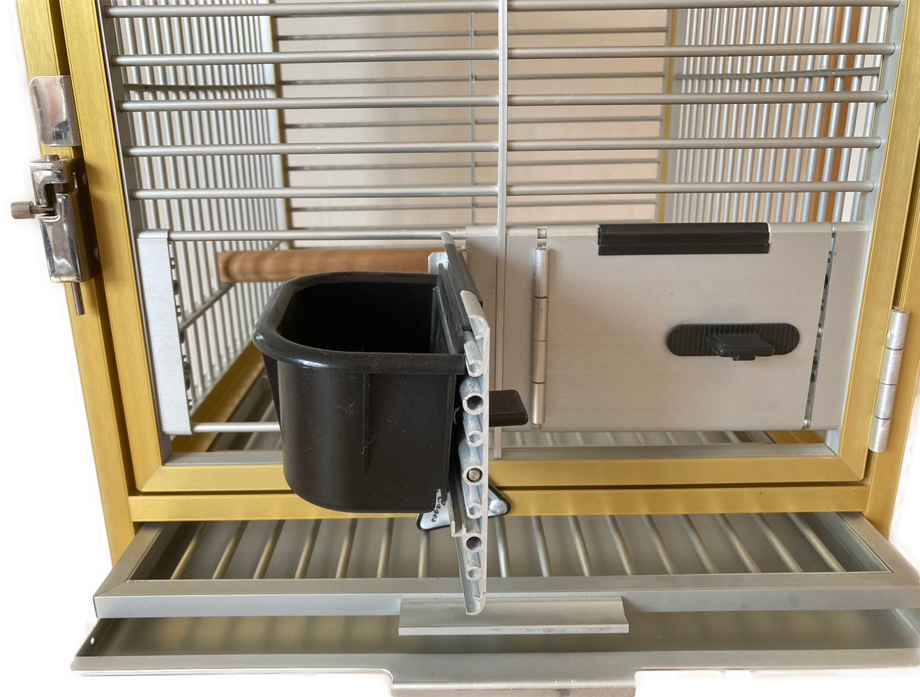 Přepravní klec z velmi tvrdého hliníku