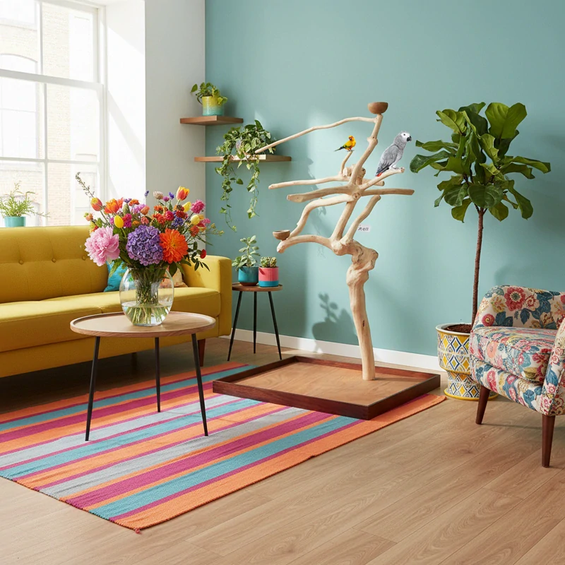 Vysoký, rozložitý strom z kávovníku AL3031