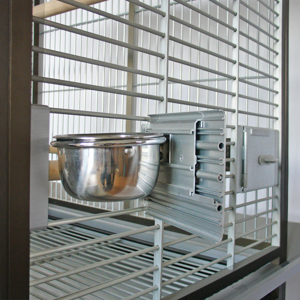 Luxusní klec z velmi tvrdého hliníku