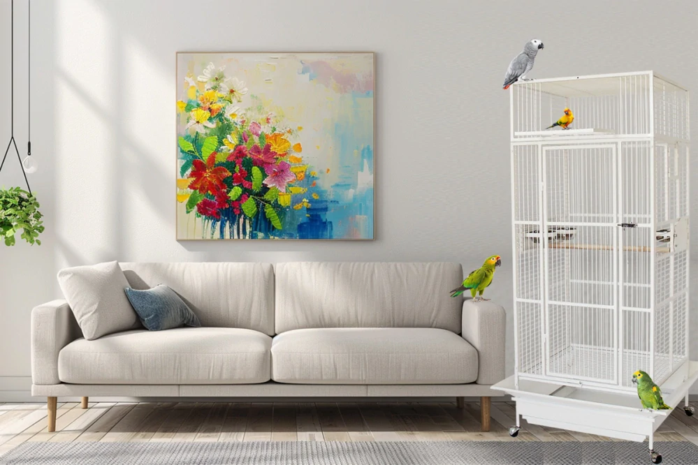 Klec pro střední a malé papoušky 205