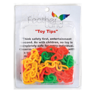 Plastový řetěz pro opravu / výrobu hraček, 8 ks