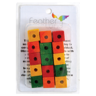 Dřevěné kostky pro opravu / výrobu hraček, 15 ks