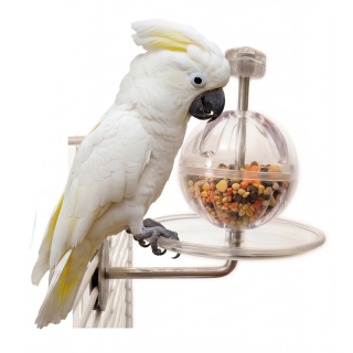 Krmítko s talířkem NEREZ A TVRZENÝ POLYKARBONÁT