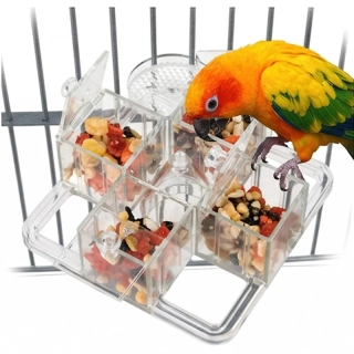 Krmítko, kolotoč, hračka 3v1 TVRZENÝ POLYKARBONÁT