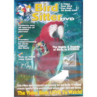 DVD pro papoušky - aby se papoušci nenudili