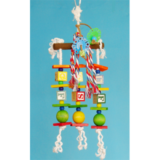 Naučná hračka s brusným bidlem M, 47 x 18 cm