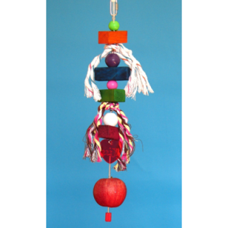 Hračka a držák na ovoce v jednom, 44 x 7 cm