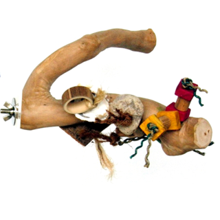 Bidlo z kávovníku s hračkou, velikost L a XL