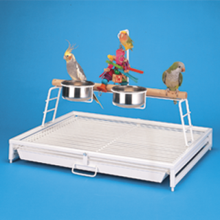 Stojan pro papoušky