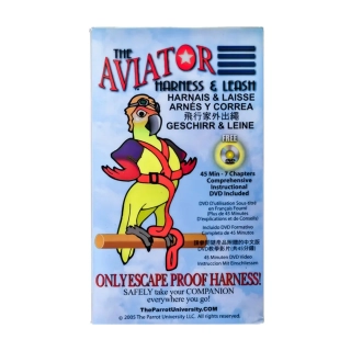 Aviator Harness USA / kšandy, postroj pro papoušky XXS-XXL 