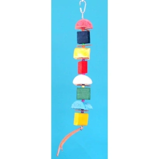 Hračka se 4 velkými ochucenými minerály L s kůžemi 45 x 6 cm