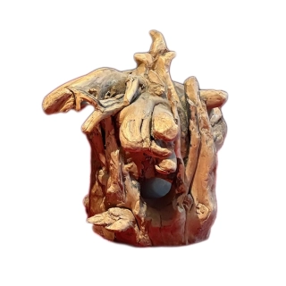 Kořen ze dřeva kávovníku v. 29 cm