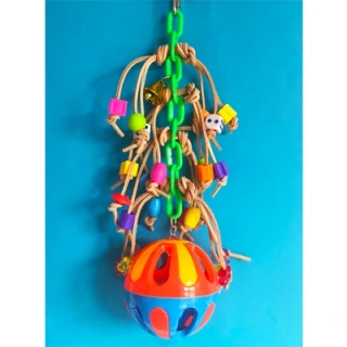 Koule s rolničkou, 10 x 40 cm