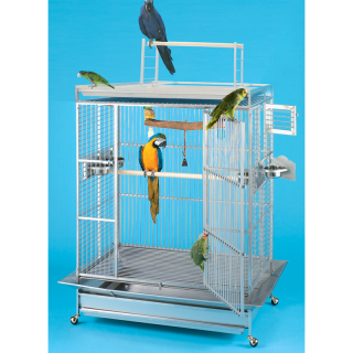 Nerezová klec pro malé a střední papoušky 405SS