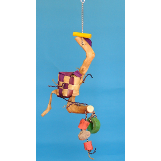 Hračka na zabrušování i hraní s kávovníkem 3 v 1, silný kávovník L-XL, 40 x 20 cm