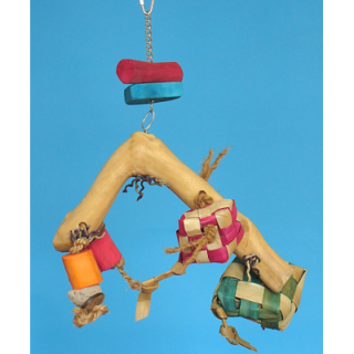 Hračka na zabrušování i hraní s M - L kávovníkem 3 v 1, 40 x 20 cm