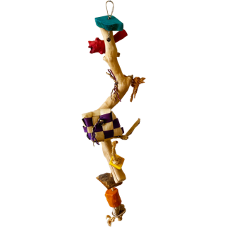 Hračka na zabrušování i hraní s kávovníkem 3 v 1, silný kávovník XL, 55 x 14 cm