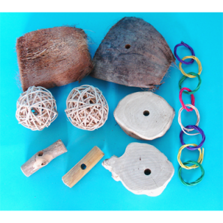 Komponenty z džungle vel. L pro opravu / výrobu hraček